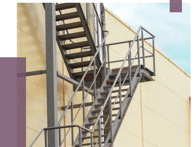 Пожарные лестницы в Кандалакше от 12124 руб. — монтаж и продажа | ПРОЛЁТ-Кнд