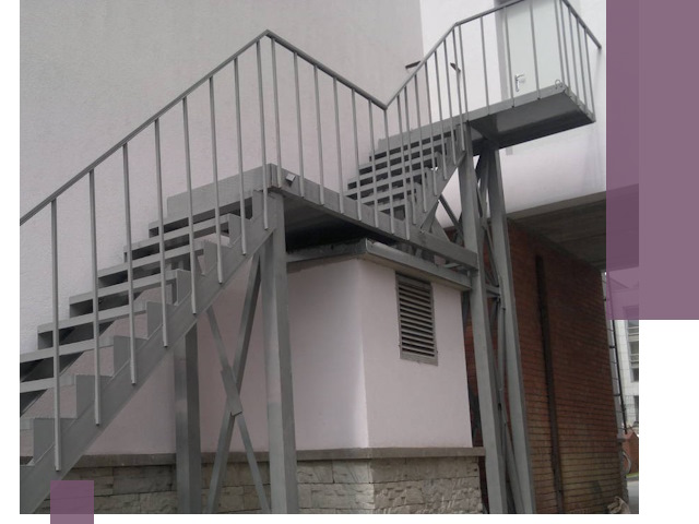 Монтаж пожарных лестниц под ключ в Кандалакше с гарантией качества