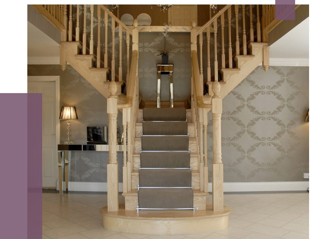 Монтаж деревянных лестниц в Кандалакше от 7527 руб. 