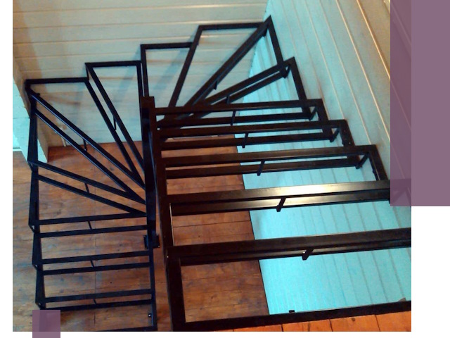 Изготовление металлических лестниц любой сложности в Кандалакше
