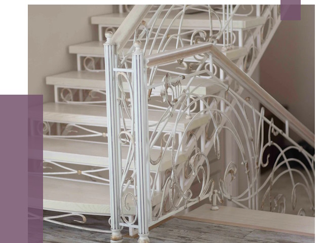 Изготовление кованых лестниц на заказ в Кандалакше от 85876 руб. | ПРОЛЁТ-Кнд