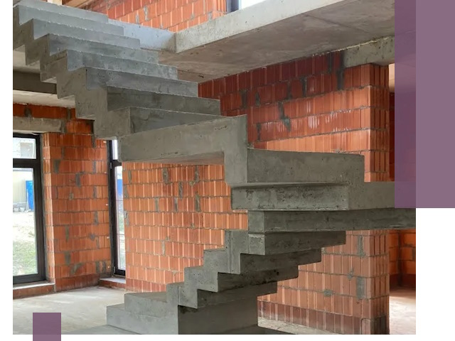 Изготовление бетонных лестниц под ключ в Кандалакше