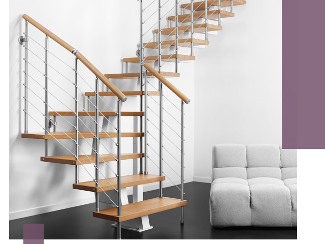 Модульные лестницы под ключ в Кандалакше — монтаж и изготовление