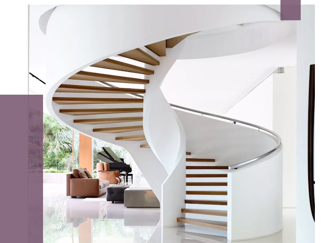 Винтовые лестницы в Кандалакше под ключ от 47989 руб. | ПРОЛЁТ-Кнд