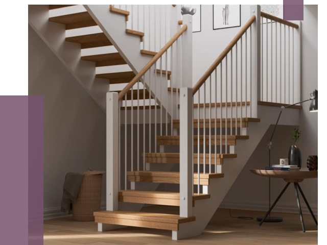 Маршевые лестницы в Кандалакше от 37634 руб. — монтаж | ПРОЛЁТ-Кнд