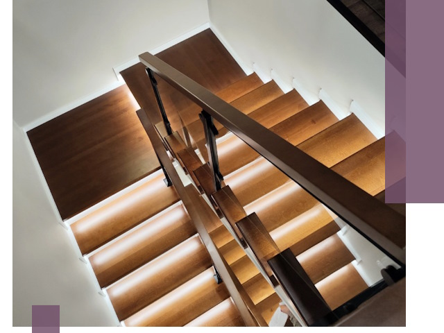 Изготовление П-образных лестниц под ключ в Кандалакше