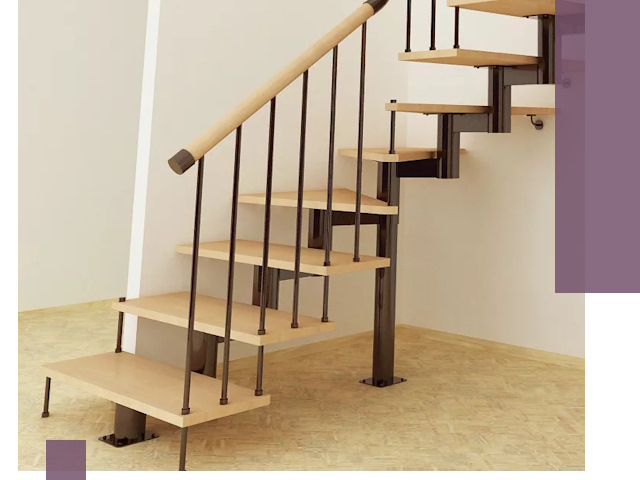 Монтаж лестниц на больцах в Кандалакше — быстро и надежно