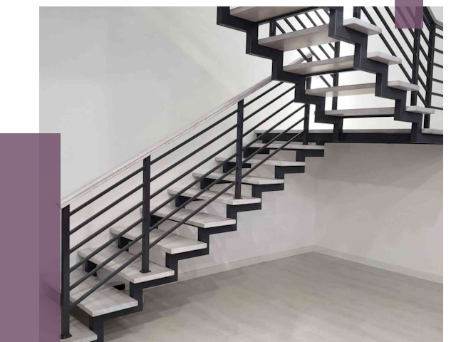 Лестницы на металлокаркасе под ключ в Кандалакше от 12629 руб. | ПРОЛЁТ-Кнд