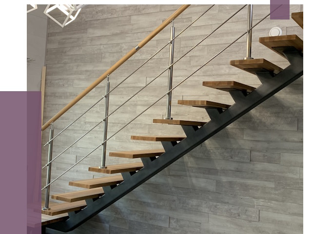 Изготовление лестниц на монокосоуре в Кандалакше от 75267 руб. 