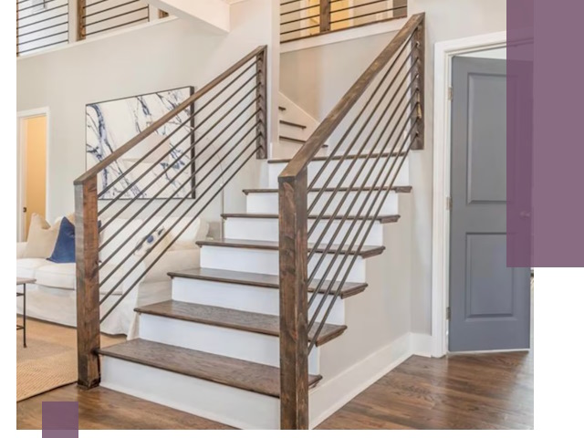 Лестницы для коттеджа под ключ в Кандалакше — изготовление и монтаж