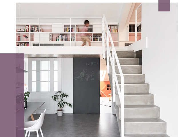 Лестницы для двухуровневой квартиры в Кандалакше от 174277 руб. | ПРОЛЁТ-Кнд