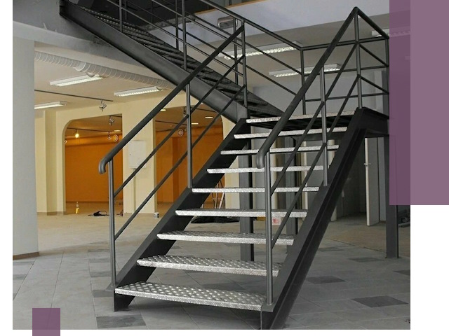 Лестницы для офиса в Кандалакше: изготовление, монтаж, демонтаж