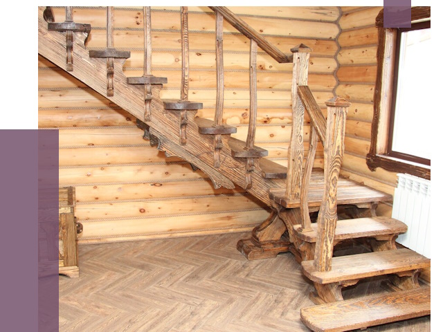 Лестницы в баню в Кандалакше от 18893 руб. — изготовление | ПРОЛЁТ-Кнд