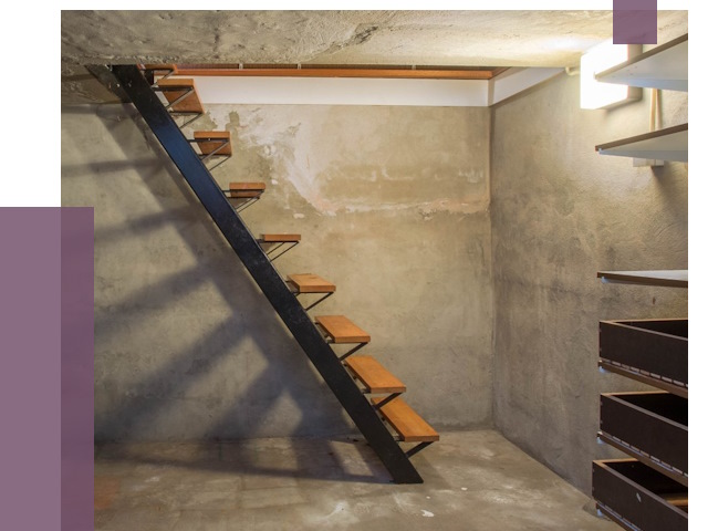 Лестницы в подвал в Кандалакше от 12982 руб. — монтаж | ПРОЛЁТ-Кнд