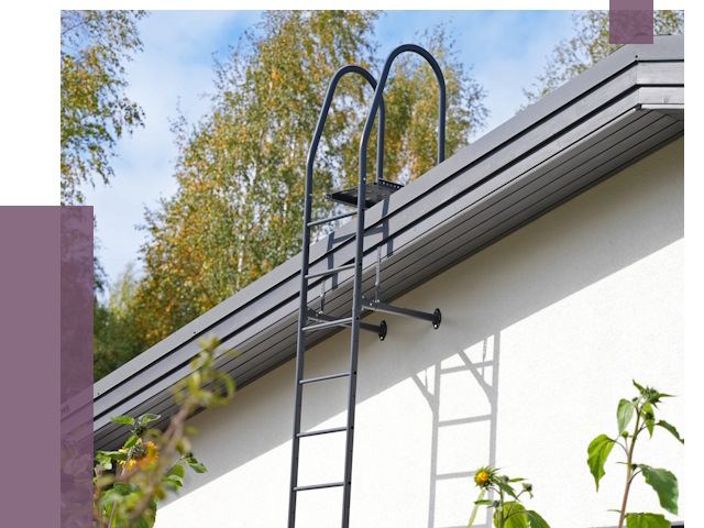 Лестницы на крышу в Кандалакше от 18893 руб. — монтаж и монтаж ПРОЛЁТ-Кнд