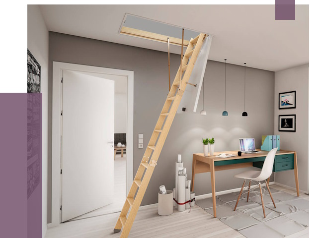 Чердачные лестницы в Кандалакше — от 14397 руб. | ПРОЛЁТ-Кнд