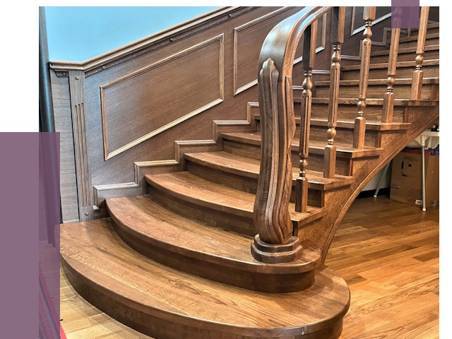 Дубовые лестницы под ключ в Кандалакше от 174277 руб. — ПРОЛЁТ-Кнд