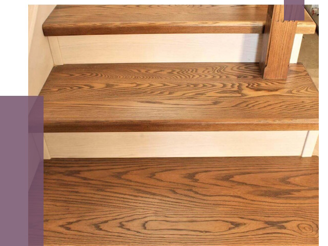 Буковые лестницы под ключ в Кандалакше от 12376 руб.