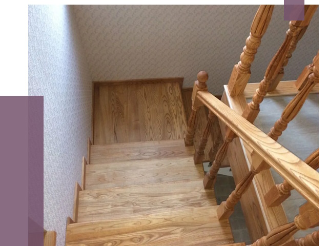 Сосновые лестницы в Кандалакше под ключ от 7981 руб.  | ПРОЛЁТ-Кнд