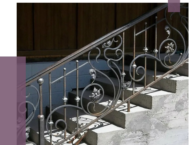 Кованые перила в Кандалакше от 8588 руб. под ключ — качество от ПРОЛЁТ-Кнд