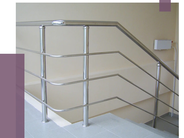 Алюминиевые перила в Кандалакше от 6264 руб. под ключ | ПРОЛЁТ-Кнд