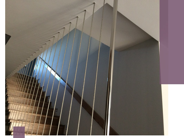 Тросовые перила под ключ в Кандалакше — производство и монтаж