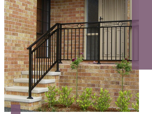 Уличные перила из металла под ключ в Кандалакше