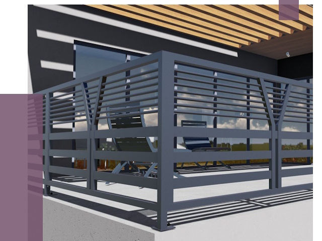 Изготовление балконных ограждений в Кандалакше от 10608 руб. | ПРОЛЁТ-Кнд