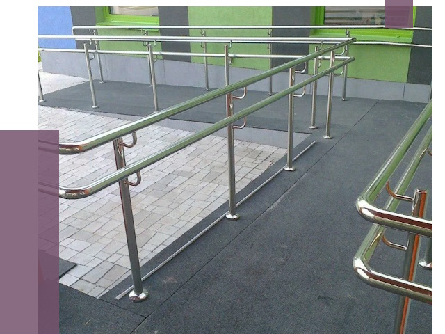 Ограждения пандусов в Кандалакше от 4294 руб. монтаж | ПРОЛЁТ-Кнд