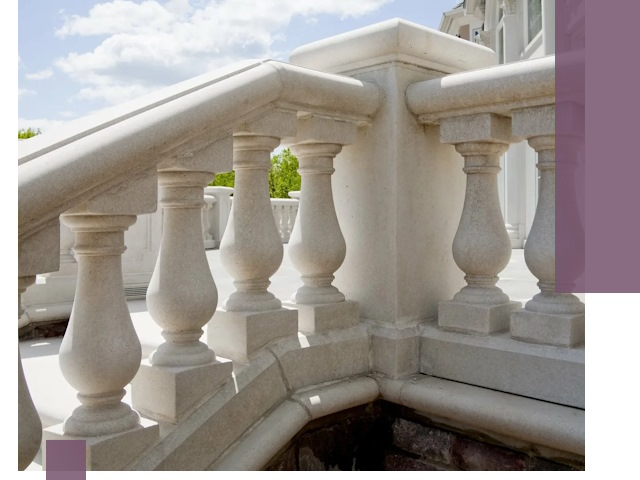 Балюстрады из металла и камня под ключ в Кандалакше