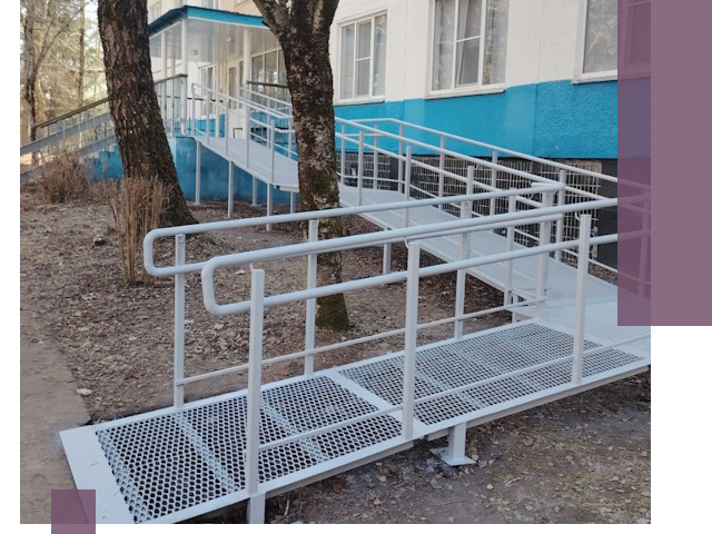 Пандусы под ключ в Кандалакше: изготовление, монтаж и демонтаж