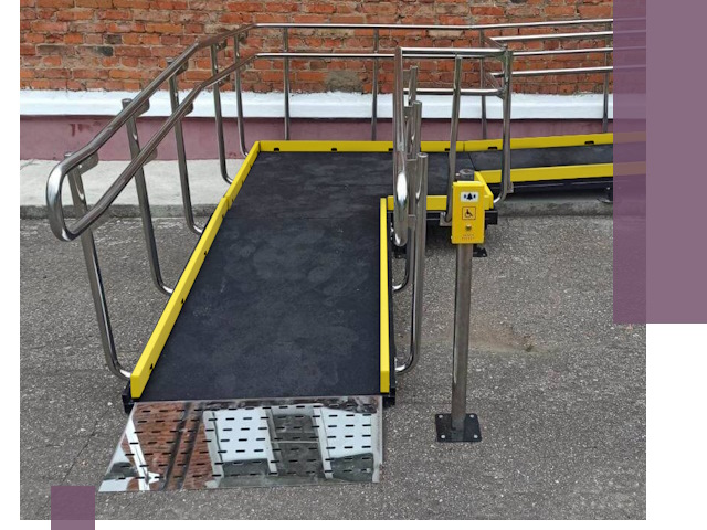 Изготовление наклонных пандусов для инвалидов в Кандалакше