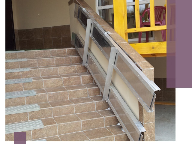 Откидные пандусы под ключ в Кандалакше — монтаж и демонтаж