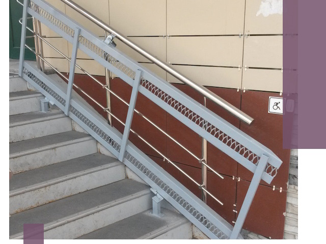 Изготовление откидных пандусов под ключ в Кандалакше