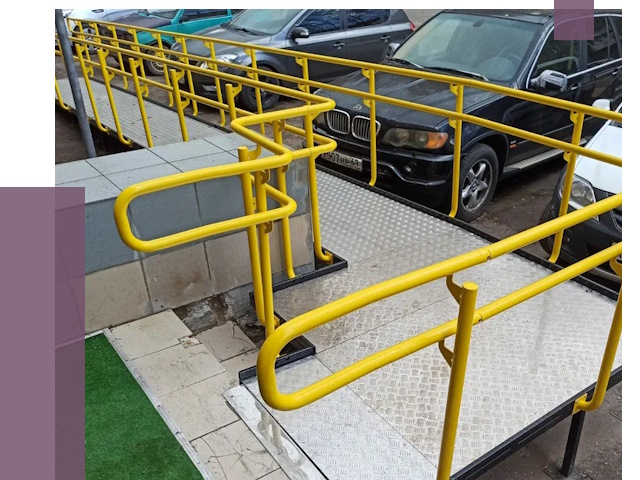 Стационарные пандусы в Кандалакше от 12124 руб. | ПРОЛЁТ-Кнд