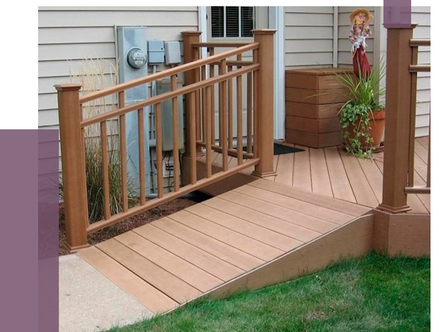 Пандус на крыльцо в Кандалакше под ключ от 7678 руб. 