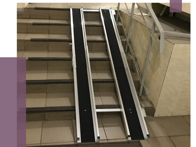 Установка пандуса в подъезд в Кандалакше от 7880 руб. под ключ | ПРОЛЁТ-Кнд