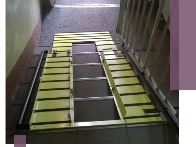 Профессиональный монтаж пандуса в подъезд в Кандалакше