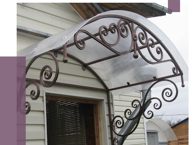 Изготовление козырьков в Кандалакше от 7274 руб. — заказать | ПРОЛЁТ-Кнд