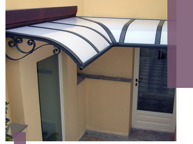 Монтаж козырьков любой сложности в Кандалакше под ключ