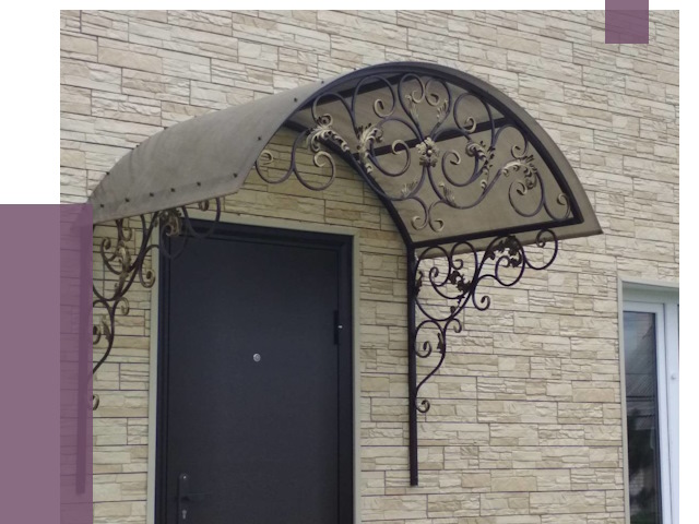 Ремонт козырьков в Кандалакше от 7325 руб.  | ПРОЛЁТ-Кнд