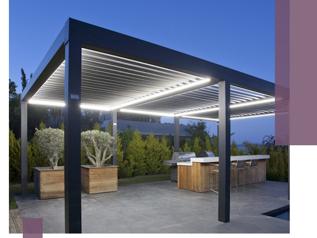 Навесы отдельно стоящие под ключ в Кандалакше из металла и поликарбоната