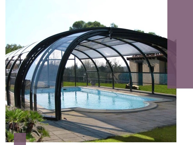 Навесы для бассейна в Кандалакше: изготовление и монтаж под ключ