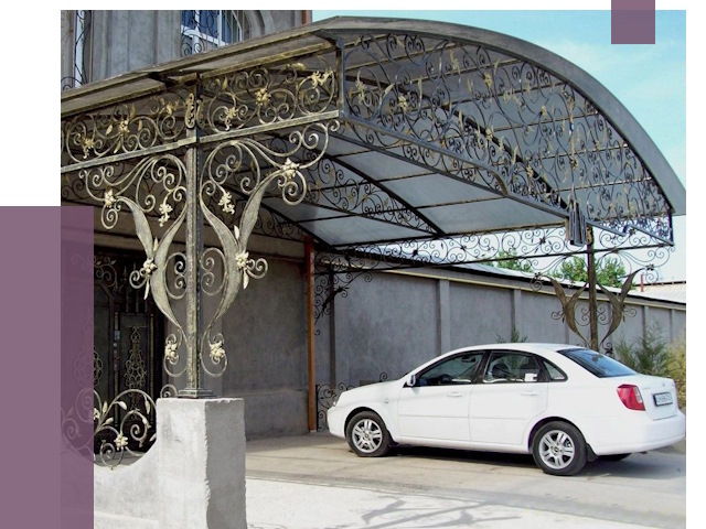 Кованые навесы в Кандалакше от 14397 руб. | ПРОЛЁТ-Кнд