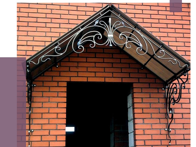 Металлические козырьки в Кандалакше от 10558 руб. 