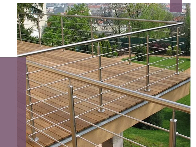 Алюминиевые парапеты в Кандалакше под ключ от 7678 руб. 