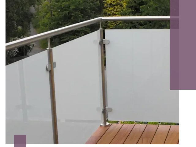 Алюминиевые парапеты для балконов и террас в Кандалакше