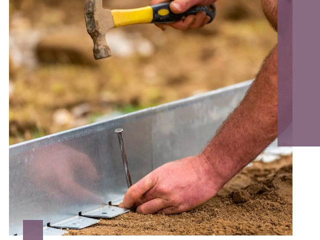 Монтаж металлических бордюров в Кандалакше быстро и качественно