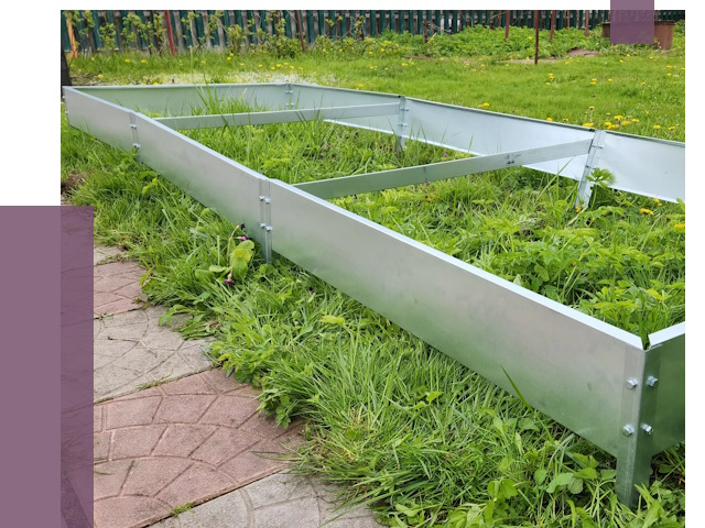 Металлические бордюры для грядок в Кандалакше от 1768 руб.