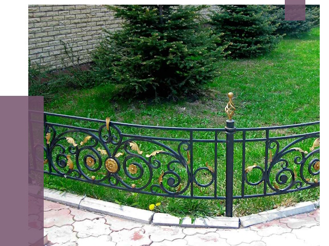 Кованые газонные ограждения в Кандалакше от 7527 руб. — ПРОЛЁТ-Кнд